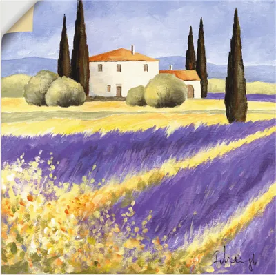 Produktbild von ARTland Wandbild, selbstklebend Licht der Provence Größe: 30x30 cm