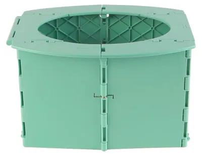 Immagine prodotto di Sedile per WC Portatile - WC Pieghevole - Toilette da Viaggio - Camping - Outdoor - Pratico per Emergenze - Toilette da Viaggio