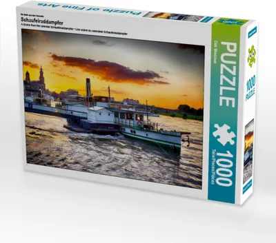 Produktbild von Calvendo Ein Motiv aus dem Kalender Schaufelraddampfer 1000 Teile Puzzle quer 640x480mm, Meutzner Dirk; 7312763