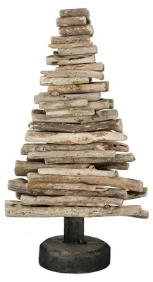 Produktbild von Gilde Standrelief, Tannenbaum, "Timbo", Holz, naturfarben, VE 2, L. 15 cm, B. 26 cm, H. 47 cm 54409 4063387544099