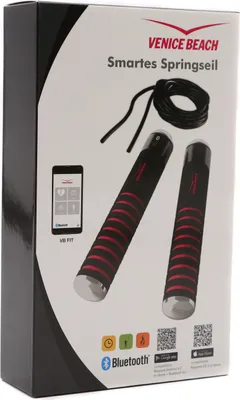 Obrázok produktu pre Top Venice Beach Fitness Švihadlo Bluetooth, bezdrôtová synchronizácia s aplikáciou