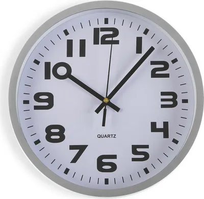 Produktbild von Wanduhr Versa Kunststoff 3,8 x 25 x 25 cm