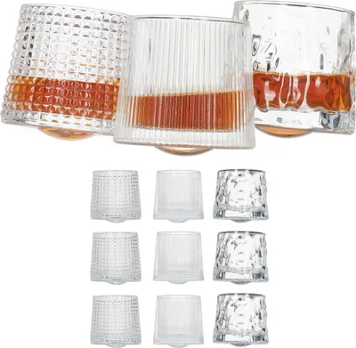 relaxdays Whisky Gläser 12er Set