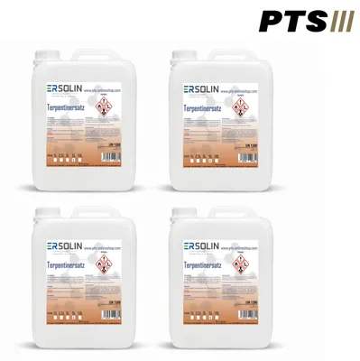 Produktbild von Terpentin Ersatz 4x 5 L Verdünner Pinselreiniger Geruchsarm Labor ergiebig
