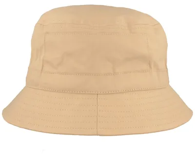 Fiebig Fischer-Hut mit 2 Taschen aus Baumwolle in beige