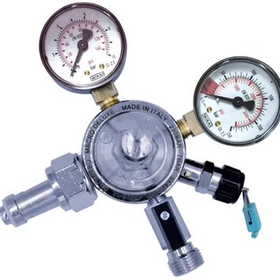 Immagine prodotto di Regolatore di pressione gas, riduttore di pressione, regolatore di pressione - per la CO2, per AFG,  1-linea, 7bar