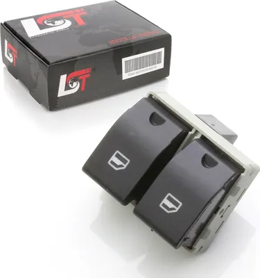 Produktbild von Fensterheber Schalter vorne links für Seat Cordoba 6L Ibiza III VW Fox Polo 9N