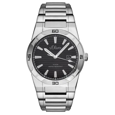 Produktbild von s.Oliver Herren Uhr Armbanduhr SO-3094-MQ