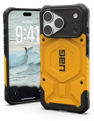 Obrázek produktu pro Urban Armor Gear Pathfinder, Obal, Apple, iPhone 18 Pro, 16 cm (6.3"), Žlutá