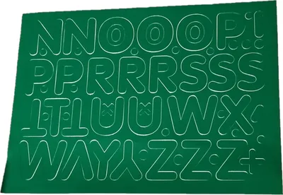 Image de Lettres et chiffres autocollants