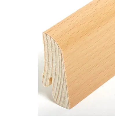 Produktbild von Sockelleisten "Dresden" - Buche lackiert (Echtholzfurnier - 22.45.2)
