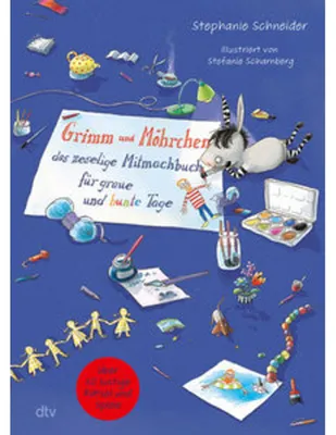 Obrázek produktu pro Grimm und Möhrchen - Das zeselige Mitmachbuch für graue und bunte Tage