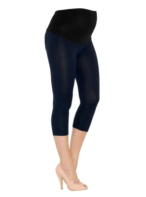 Produktbild von Umstand Capri 3/4 Leggings Baumwolle mit Taschen dunkelblau L-38