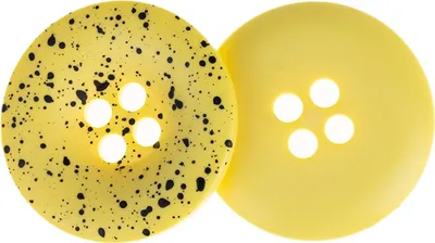 Immagine prodotto di Pulsante - set di 3 - diametro 35 mm - Giallo