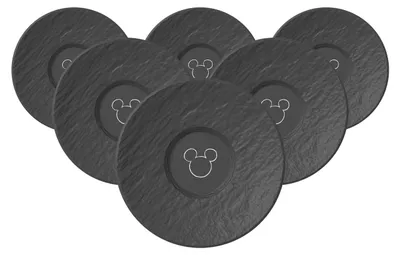 Produktbild von Villeroy & Boch ManRock Mickey Espresso-Untertasse Set 6 Stück - Art.-Nr. 1047191430 - EAN 4057743198842