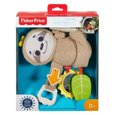 Produktbild von Mattel GHL39 - Fisher-Price - Babyspielzeug mit Vibration, Kleines Spiel-Faultier