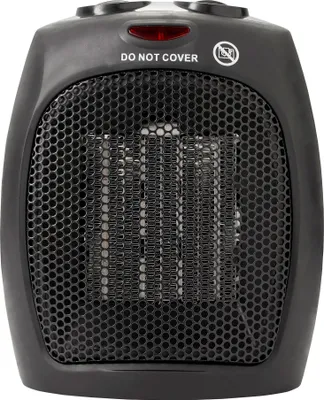 Obrázek produktu pro Briebe HT1128, Elektrický přímotop s ventilátorem, Keramický, Vnitřní, Stůl, Podlaha, Tabulka, Černá, Otočné