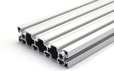 Produktbild von Länge 80mm - Aluminiumprofil 45x180S B-Typ Nut 10 (schwer), silber eloxiert. Aluminium Profil 45x180 Alu Profile 45 x 180 Montage- Systemprofil