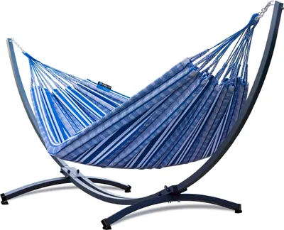 Obrázok produktu pre Potenza hojdacia sieť s rámom Pre dve osoby Hojdacia 230x160 cm I Rám 220kg