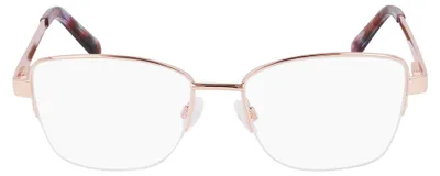 Productafbeelding van Damesbril van Bebe, rechthoekig model, rosé goud, met sterkte (BB5232)
