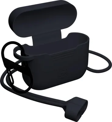 Image de Housse de protection pour Apple AirPods Pro 3, 3mk Silicone Earphones Case, Noir