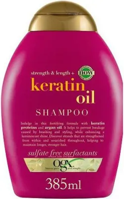 Obrázek produktu pro OGX Keratinový Šampon pro Výživu a Regeneraci Vlasů - 385 ml