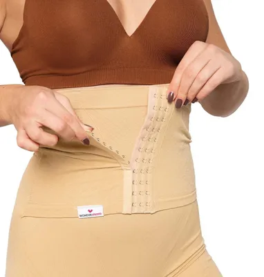 Immagine prodotto di Mutandina contenitiva post-parto Belly Binder Beige taglia. L