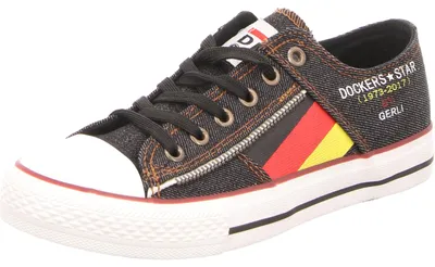 Produktbild von Dockers Schnürhalbschuhe, bequem in schwarz, Gr. 37
