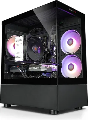 Produktbild von kiebel.de Gaming PC InvaderXS AMD Ryzen 5 5500, 64GB DDR4, NVIDIA RTX 4060 8 GB, 1TB SSD, WLAN, Windows 11, Gaming PC