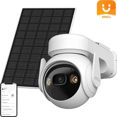 Obrázek produktu pro Imou Cell PT Lite Kit, Bezpečnostní IP kamera, Venkovní, Bezdrátový, Zeď, Bílá, Provedení Turret