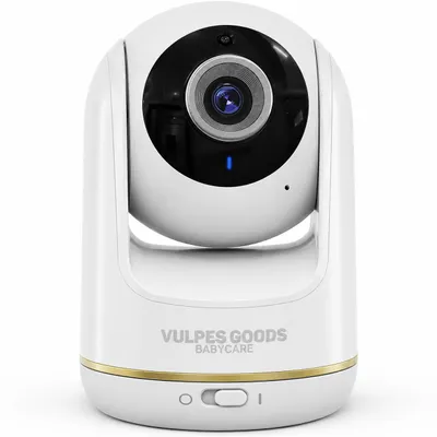 Produktbild von Vulpes Goods Baby Kamera, Zusatzkamera für Vulpes Goods Babyphone mit Kamera, Tonaufnahme, Nachtsicht, maximal 4 Kameras an einem Babyphone, KI-generiertes Bild