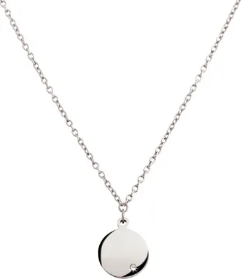 Produktbild von Boccia Titanium Damen Collier Titan mit Diamant 08065-02