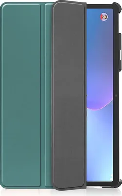 Image de Cazy Housse pour Tablette compatible avec Lenovo Tab P11 Pro (2nd Gen) - Étui TriFold Bookcase - Vert