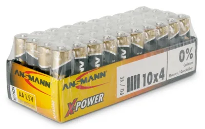 Immagine prodotto di Batteria AA ANSMANN 40x Mignon, LR6/1,5V/40 box (5015681-888)