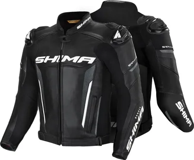 Zdjęcie produktu dla Kurtka Motocyklowa Skórzana Shima Bandit Black 46
