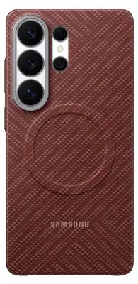 Produktbild von Samsung Carbon Magnet Case für das Samsung Galaxy S26 Ultra – Coral Red