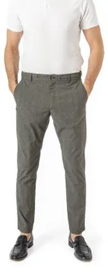 Produktbild von Strellson Herren Chino Hose in Dunkelgrün – Klassisches Modell mit Gürtelschlaufen