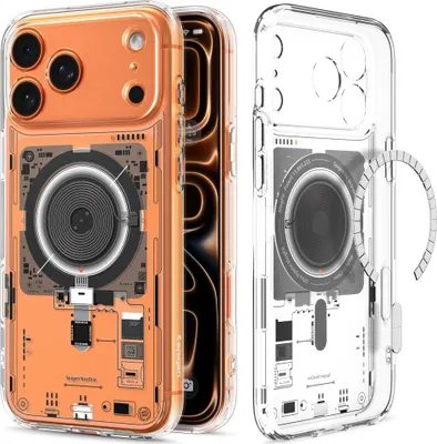 Zdjęcie produktu dla Spigen Ultra Hybrid (MagFit) Neo One, Pokrowiec, Apple, iPhone 17 Pro, 16 cm (6.3"), Czarny, Przezroczysty