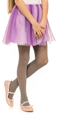 Produktbild von OVISSA Strumpfhose Mädchen Ballettstrumpfhose Kinderstrumpfhosen, Grau 5-6 Jahre
