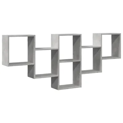 Produktbild von Wandregal Betongrau 159x18x66 cm Holzwerkstoff
