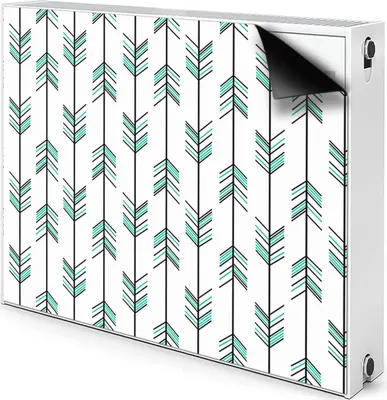 Produktbild von Magnet Heizkörperabdeckung Heizkörperverkleidung Verkleidung Abdeckung 90x60 cm - Pfeile, Muster