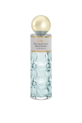 A bottle of perfume on a white background.
