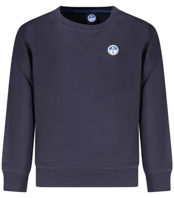 Immagine prodotto di Maglione blu da bambino senza cerniera – Maniche lunghe, sostenibile ed elegante