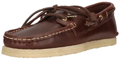 Immagine prodotto di Scarpe stringate Clarks Originals Godney Boat con suola flessibile 5220 British Tan Lea 36