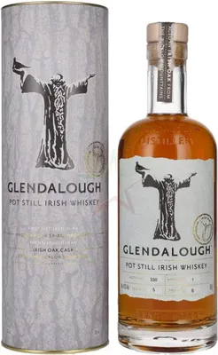 Produktbild von Glendalough Pot Still Irish Whiskey 43,00 % 0,70 Liter
