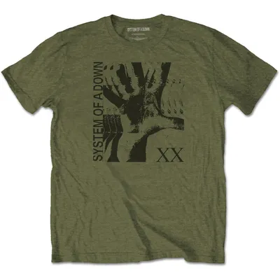 Produktbild von System of a Down Intoxicated Military Green XL T-Shirt
