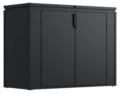 Produktbild von Weide Noble Gartenbox | MAX 1340 L | Aufbewahrungsbox aus Stahl | Anthrazit