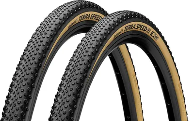 Produktbild von 2x Continental Terra Speed ProTection 40-622 schwarz/creme Faltreifen 28x1.50