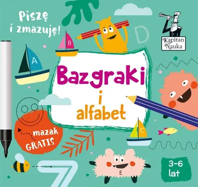 Immagine prodotto di Kapitan Nauka Bazgraki i alfabet (3-6 lat)