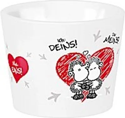 Produktbild von Eierbecher - Du meins ich deins - Sheepworld